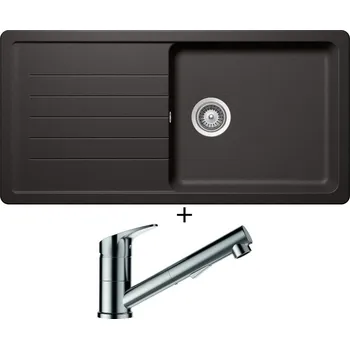 Granitový dřez Granitový dřez SET Schock TOLEDO D-100L Stone + Schock EVINAS 577120 nerez