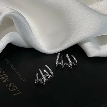 Náušnice Elegantní dámské náušnice s kameny či zirkony - 15