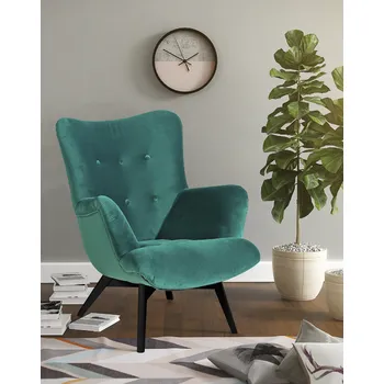 Křeslo Dolmar Elegantní křeslo Safin s područkami Barevné provedení: Safin milton new 11, Barevné provedení nožiček: Hruška