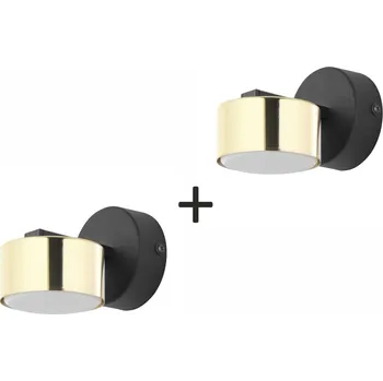 TK LIGHTING Sada osvětlení - DALLAS, sestava č. 4, zlatá/černá