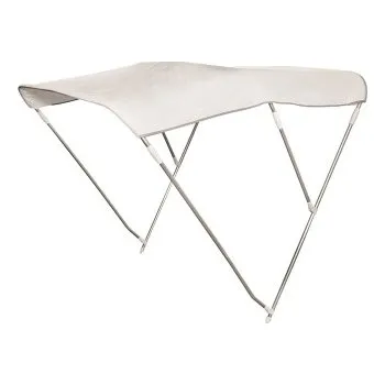 Bimini stříška 3-ramenná ALU bílá výška 140cm 150/160