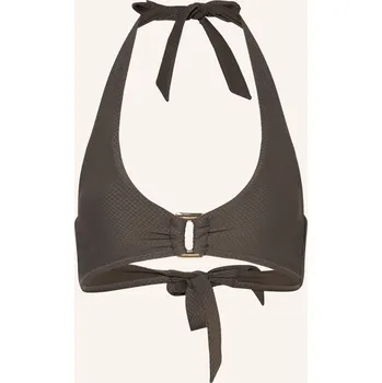 Dámské oblečení Heidi Klein Dámský Neckholder Horní Díl Bikin Core, olivová, 36