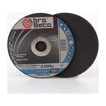 Řezný kotouč ABRA BETA Řezný kotouč 100x1,6x16 A36N rovný