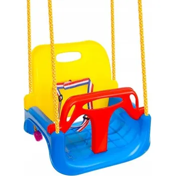Dětská houpačka iMex Toys 23552 Houpačka plastová 3v1, vícebarevná