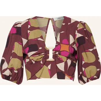 Ba&Sh Dámská Cropped Halenka Aymar, tmavě fialová / fuchsiová...