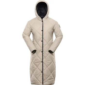 Dámský kabát Dámský kabát NAX ZARGA white pepper - S