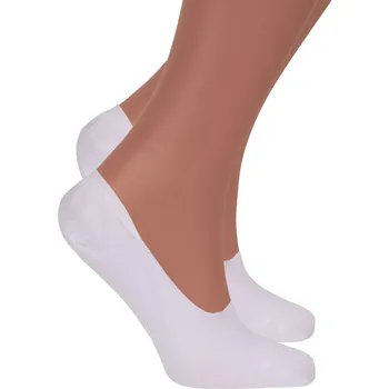 Pánské nízké ponožky 036/001 STEVEN Barva/Velikost: bílá / 44/46