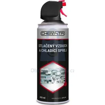 Vzduch stlačený a chladící sprej, CHEMSTR 400 ml, balení 1 ks