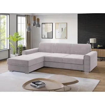 Obývací stěna Sedací souprava Lubor L bílá káva