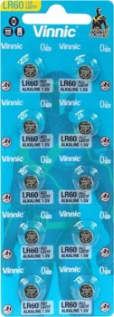 Článková baterie Vinnic Alkaline Mini Battery LR60 10 ks