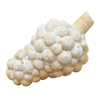 Zahradní dekorace ZahradniDekorace dekorace na zahradu - Hrozen vína, výška 9 cm, 1 kg