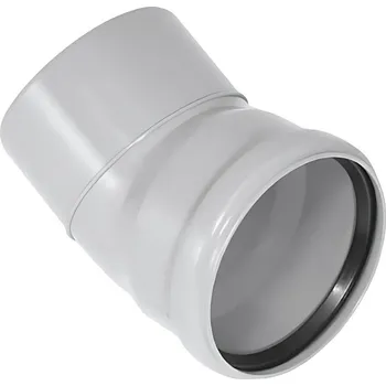 Vodovodní potrubí HT odpadní koleno HTB 125/30°