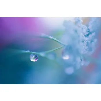 Plakát Plakát, Obraz - Water drop in blue, YuriF