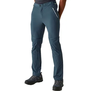 Pánské kalhoty REGATTA Mountain Zip-Off modré pánské outdoor kalhoty odepínací nohavice 58