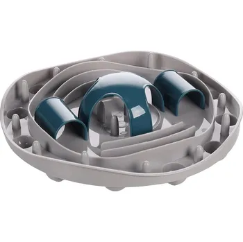 Hračka pro kočku Interaktivní pamlsková hračka Hanto 28,5 x 7 cm šedá/modrá