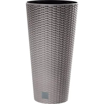Květináč PROSPERPLAST Květináč - RATO TUBUS Průměr: 25 cm, Barva: mocca