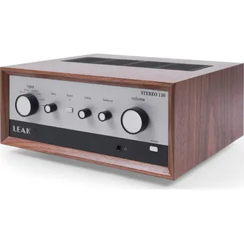 Hi-Fi Zesilovač LEAK STEREO 130 WALNUT (Integrovaný zosilňovač. Retro vzhľad, moderné technológie. (Class A/B))