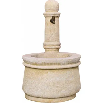 Zahradní dekorace ZahradniDekorace zahradní kašna - Kašna kulatá, výška 100 cm, 190 kg - komplet