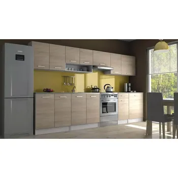 Kuchyňská linka Kuchyňská linka Luigi II 260/320 dub sonoma - doprava zdarma - SLEVA 3% s kodem radost25