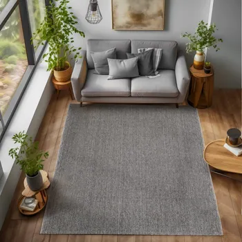 Koberec Vopi Kusový koberec Loom 4300 grey (Varianta: 60 x 100 cm)
