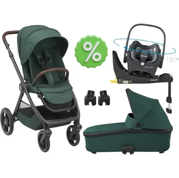 Kočárek Akční set Maxi-Cosi Oxford + Pebble 360 Pro, Essential Green