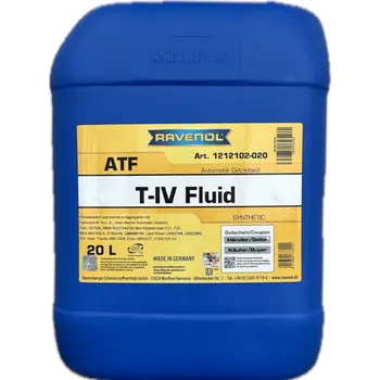 Převodový olej RAVENOL ATF T-IV Fluid 20L