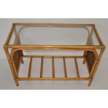 Konferenční stolek Ratanový stolek Borneo brown wash - SLEVA 3% s kodem radost25