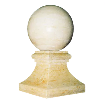 Zahradní altán ZahradniDekorace fasádní a stavební prvky - Podstavec s koulí, výška 26 cm, 51 kg