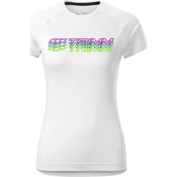 Dámské tričko Tričko dámské TRIMM DESTINY LADY white - XXL