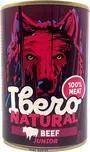 Ibero Natural Dog Junior konzerva Beef…