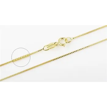 Řetízek Zlatý řetízek venezia ZLR0806F 50 cm + DÁREK ZDARMA