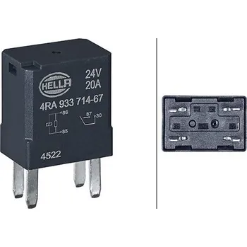 Relé, pracovní proud HELLA 4RA 933 714-671