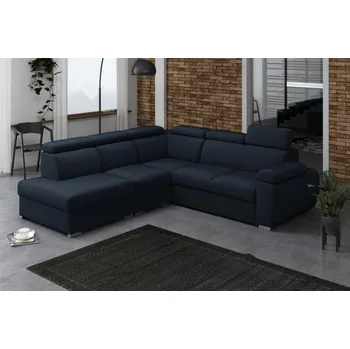 Obývací stěna Sedací souprava Bodie II levá modrá