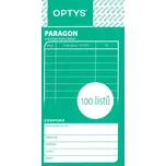 Optys 1070 obchodní paragon 7,5 x 15 cm 100 listů