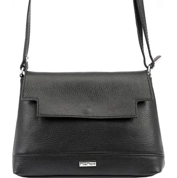 Kabelka Kožená kabelka MiaMore černá KZ2242423