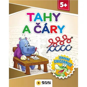 Tahy a čáry 5+: Zábavná cvičebnice Kniha