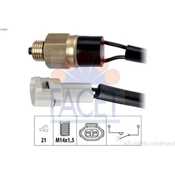 Auto-moto Spínač, světlo zpátečky FACET 7.6320