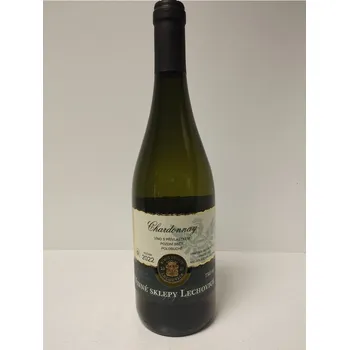 Víno Chardonnay pozdní sběr 2022 polosuché 0,75l