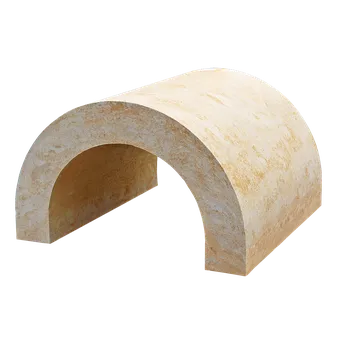 Zahradní altán ZahradniDekorace fasádní a stavební prvky - Komínový kryt, výška 48 cm, cca 200 kg