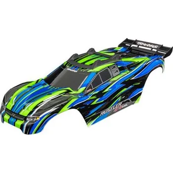 RC náhradní díl Traxxas Traxxas karosérie Rustler 4X4 VXL zelená (bezsponková)