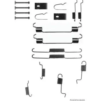 Brzdová čelist Sada prislusenstvi, brzdove celisti HERTH+BUSS JAKOPARTS J3563007
