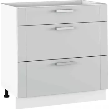 Kuchyňská linka Spodní skříňka JULIA TYP 61 – světle šedá/bílá - SLEVA 3% s kodem radost25