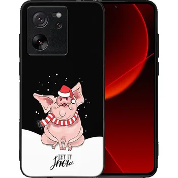 Vánoční dekorace VSECHNONAMOBIL 76678 MY ART Kryt s vánočním designem Xiaomi 13T/ 13T Pro LET IT SNOW (075)