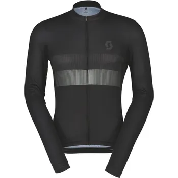 cyklistický dres Dres SCOTT RC Team 10 dl. rukáv black/dark grey Velikost: XXL