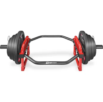 Tyč činky Hop-Sport Olympijská osa na mrtvý tah