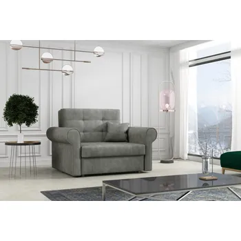 Obývací stěna Rozkládací křeslo Vivian Silver II šedá