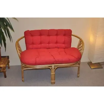 Podsedák Polstr na lavici Bahama vínový melír - SLEVA 3% s kodem radost25