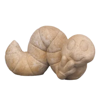 Zahradní dekorace ZahradniDekorace sošky zvířátek - Housenka, výška 19 cm, 5 kg