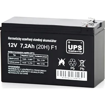 Elektronika FIAMM UPS baterie 12V 7,2Ah F1 14552