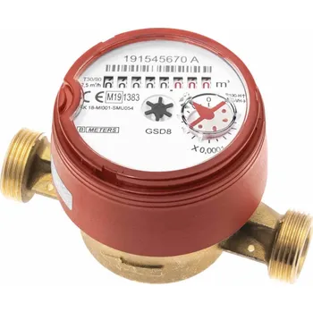 Vodoměr s osmimístným počítadlem suchoběžný s antimagnetickou úpravou GSDM8/TV 3/4"